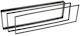 40.136 281040-08 Ramă 1din Peugeot 307/307 Sw/307 CC/1007 2001-2009