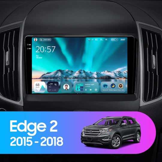 Teyes Cc4 Car Navigation Ford Edge 2 2015-2018 6+64gb 9.5" Qled Octa-core 2.7ghz Android 4g Bluetooth 5.1 Dsp Version B