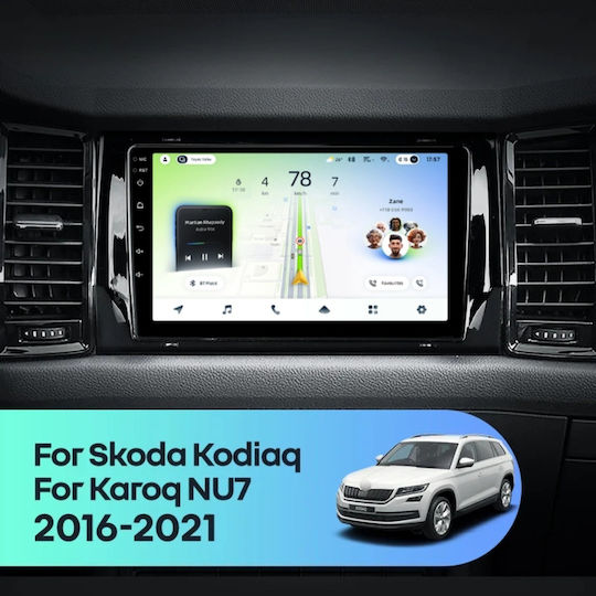 Teyes Cc4l Dts Car Navigation Skoda Kodiaq 2017-2021 6+64gb 9" Qled Qualcomm 2ghz Android 4g Bluetooth 5.1 Dsp Variant A