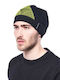 Beanie Unisex Fleece Strickmütze in Schwarz