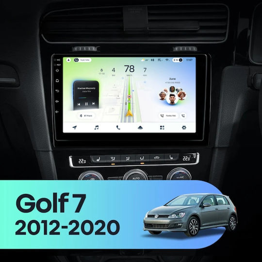 Teyes Cc4l Dts Car Navigation Volkswagen Golf 7 2012-2020 6+64gb 10.2" Qled Qualcomm 2ghz Android 4g Bluetooth 5.1 Dsp Variant B