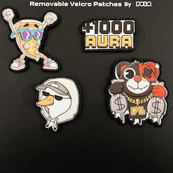 Διακοσμητικές Κονκάρδες Polo Pins Patches 6τεμ