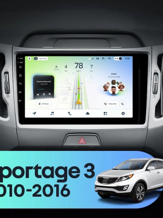 Teyes Cc4l Dts Navigație Auto Kia Sportage 3 2010-2016 6+64gb 9" Qled Qualcomm 2ghz Android 4g Bluetooth 5.1 Dsp Variant A