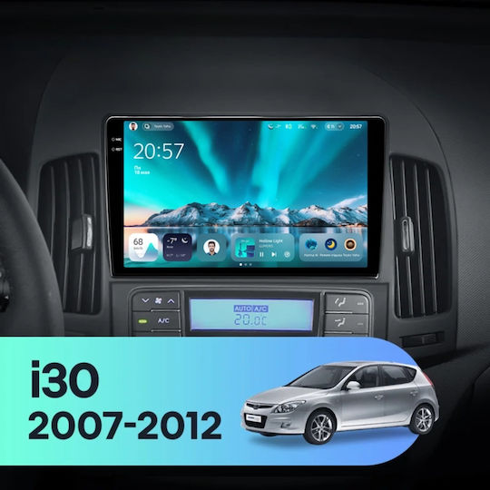 Teyes CC4 Auto-Audiosystem Hyundai I30 2007-2012 6+64GB 9.5 Zoll QLED Octa-Core 2.7GHz Android 4G Bluetooth 5.1 DSP Version B