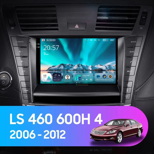 Teyes CC4 Auto-Audiosystem Lexus LS 2006-2012 6+64GB 9.5 Zoll QLED Octa-Core 2.7GHz Android 4G Bluetooth 5.1 DSP Variante B