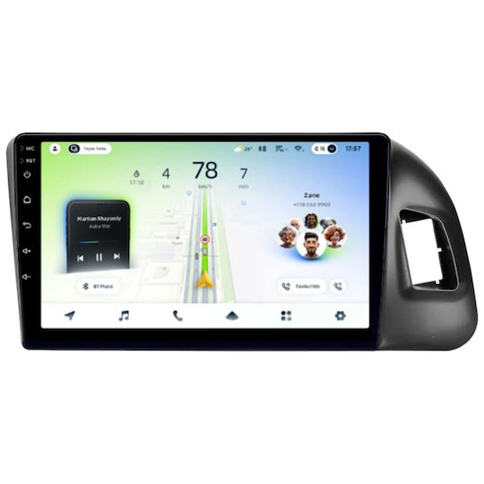 Teyes CC4L DTS Auto-Audiosysteme Audi Q5 8R 2008-2017 6+64GB 9 Zoll QLED Qualcomm 2GHz Android 4G Bluetooth 5.1 DSP Variante B