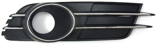 Audi A6 2011.01 Γρίλια Προφυλακτήρα Άνοιγμα Φτερά Αλογόνου Χρωμίου Δεξιά