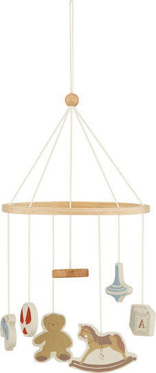 Cam Cam Copenhagen Cot Mobile with Mirror Vintage Toys for Newborns