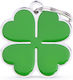 ID Tag My Family Charms Clover Shamrock Myfamily