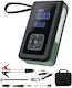 Tragbarer Batterie-Starter Auto & Motorrad 10000mAh mit Power Bank USB Pumpe Taschenlampe 12V