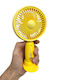 Ventilator De Mână USB Galben JPT-764789844
