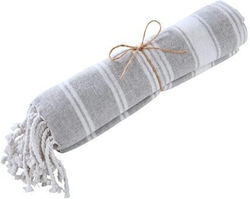 Chios Hellas Beach Towel Pareo Grey 170x90cm