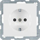 Hager Socket Μονή Πρίζα Ρεύματος