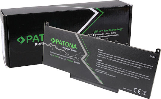 Patona Compatible Battery for Dell Latitude Dell E7470 E7270 with 7200mAh
