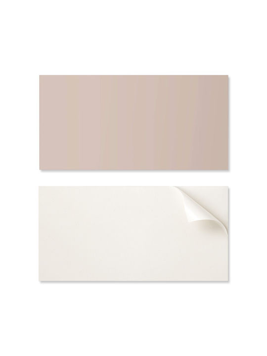 Decorative Vinyl Wall Panel Print 100x50 Light Brown