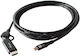 Equip HDMI male - USB-C male Cable 3m Black