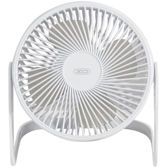 XO Mf92 Tischventilator 8in USB Weiß