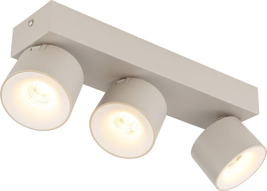 Globo Lighting LED Θερμό Λευκό Σποτ σε Μπεζ Χρώμα