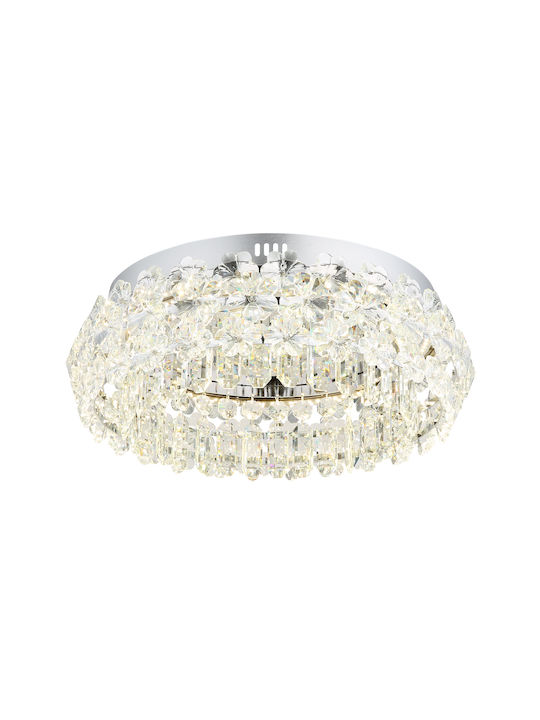 Globo Lighting Deckenleuchte Transparent mit Integrierter LED
