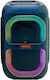 Kimiso QS-3638 Bluetooth Speaker 10W with Radio and Battery Life up to 3 Hours Black