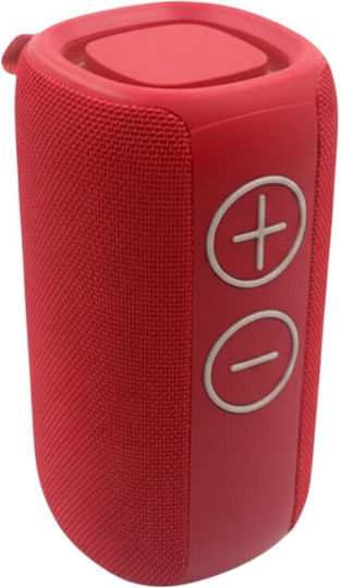 Kimiso KMS-349 Bluetooth Lautsprecher 10W mit Betriebszeiten bis zu 3 Stunden Rote