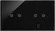 Simon Touch Frame Touch Panel 2 Modules 2 Horizontal Touch Fields + 2 Horizontal Touch Fields Lava Fixtures Dstr222/73