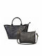 Set Women's Tote Handbag Grey