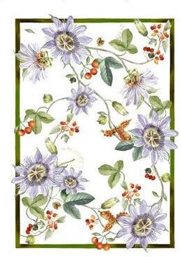 Tessitura Toscana Telerie Kurbis Tea Towel In Green Color