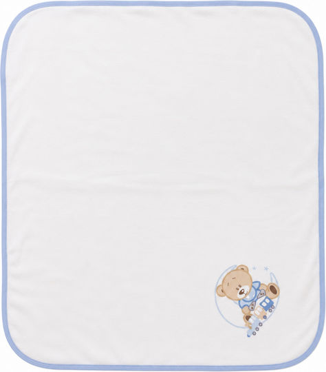 Gamberritos Kids Одеяло За Пелени Светлосин 53x63см