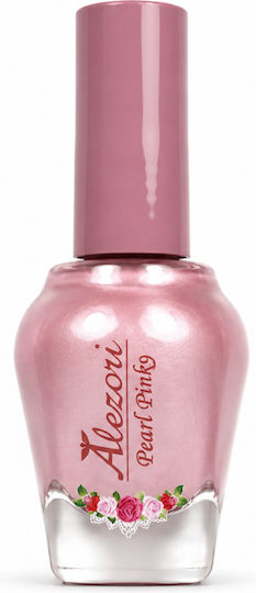 Alezori Ημιμόνιμο Βερνίκι Νυχιών Pearl Pink 15ml