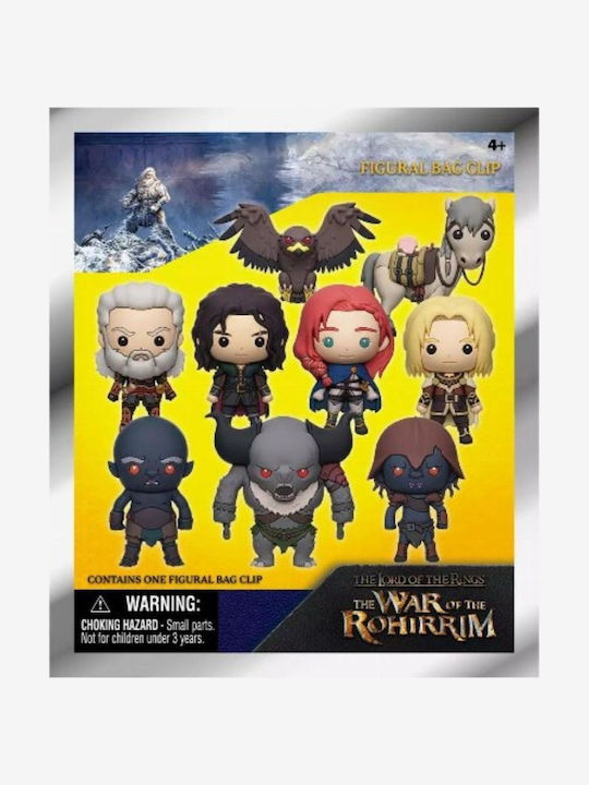 Lord Rings War Rohirrim 3D PVC Клипсове За Чанта Дисплей