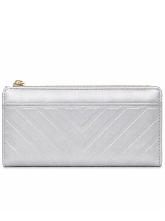 Large Women's Wallet Silver SJ-T-788-26WA-SILVER