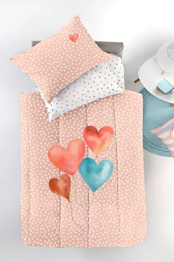 Guy Laroche Παιδικό Κουβερλί Μονό Amore Saumon 160x220εκ.