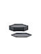 Zone Denmark Plastic Coaster with Stand Black 10x10cm 6 Pieces
