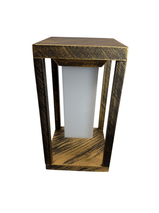 Epiplo-Fos Wall-Mounted Outdoor Lighting E27 15x15x30cm
