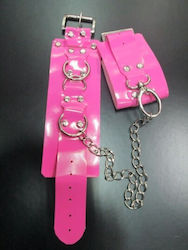 Handfesseln in Rosa Farbe