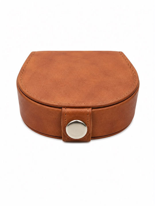 Vero Bags Leather Men's Wallet for Coins Tabac Brown