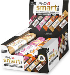 PhD Smart Batoane cu 20gr Proteine & Aromă Variety 12x64gr PhD Smart Batoane cu 20gr Proteine & Aromă Variety 12x64gr