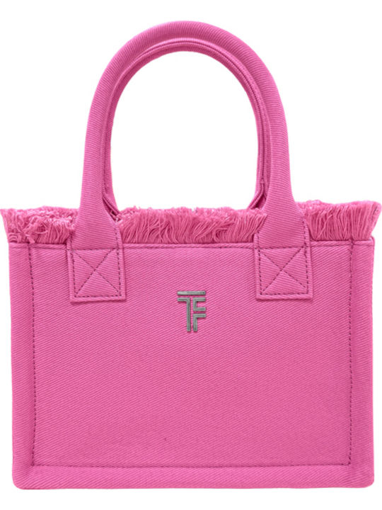 Feel & Touch Caribbean Fabric Beach Bag Pink
