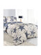 Saint Clair Single Cotton Sheets Set Galaxy Galaxy 160x260cm 3 Pieces