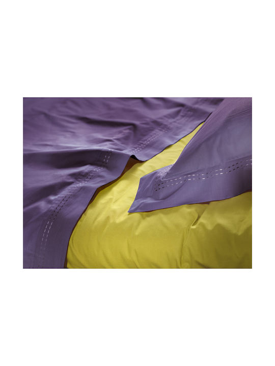 Guy Laroche Easy Set Pillowcases Mauve 50x70cm