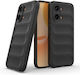 Orso Magic Shield Silicone Back Cover Black for Poco X8 Pro Max