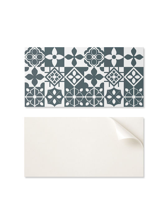 Vinyl Tile Stickers Hallway Geometric Patterns Tiles 6x60x30 cm