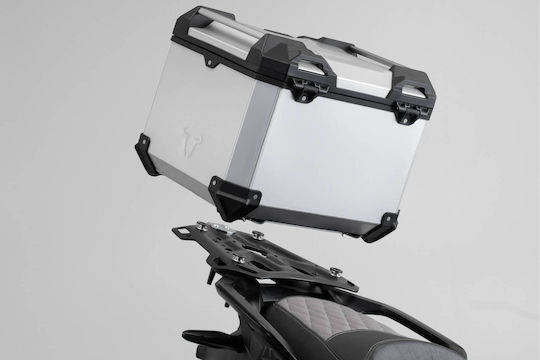 Σετ Βάσης Βαλίτσας Topcase Sw-motech Trax Adv Suzuki V-strom 1050/xt Ασημί