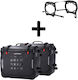Set of Waterproof Saddlebag Mounts Sw-motech Sysbag WP L Yamaha Tracer 7 24