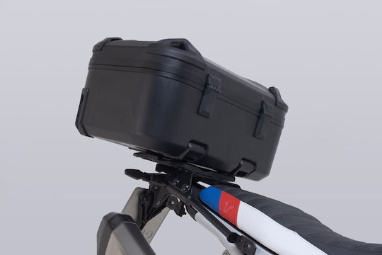 Set Case Mounts Topcase Sw-motech Dusc Xl Compatible with Triumph Tiger 1200 Gt Rally Pro 22 Black