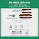 Diq Ambient Vw Passat Dz21m Digital Iq Ambient Light Vw Passat Mod 2010-2015 18 Lights Meteor