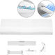 Air Conditioner Flow Deflector 50-74cm White Oem P4a