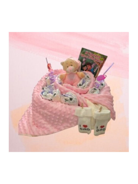 Mia Home Kinderbettdecke Für Krippe Rosa 110x140cm