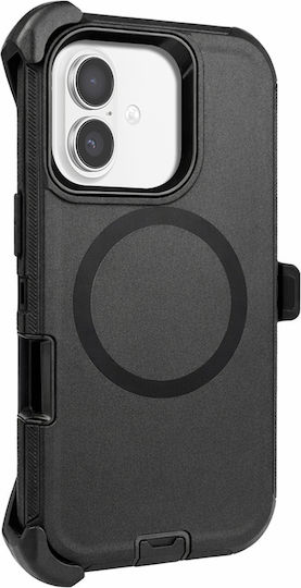 Eiger Magsafe Case Iphone 17 Belt Clip Reinforced Corners Black